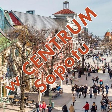 Apartament Sloneczne Gniazdko Z Miejscem Parkingowym Gratis Cena Nizsza Przy Pobycie Od 6 Dni Sopot Exteriör bild